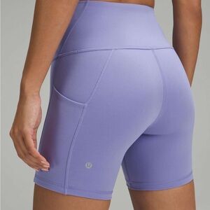 lululemon athletica Women's Lavender Bike Shorts